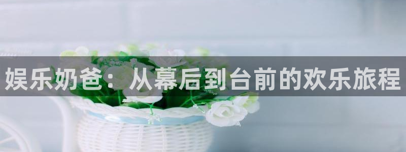 申慱sunbet苹果app：娱乐奶爸：从幕后到台前的欢乐旅程